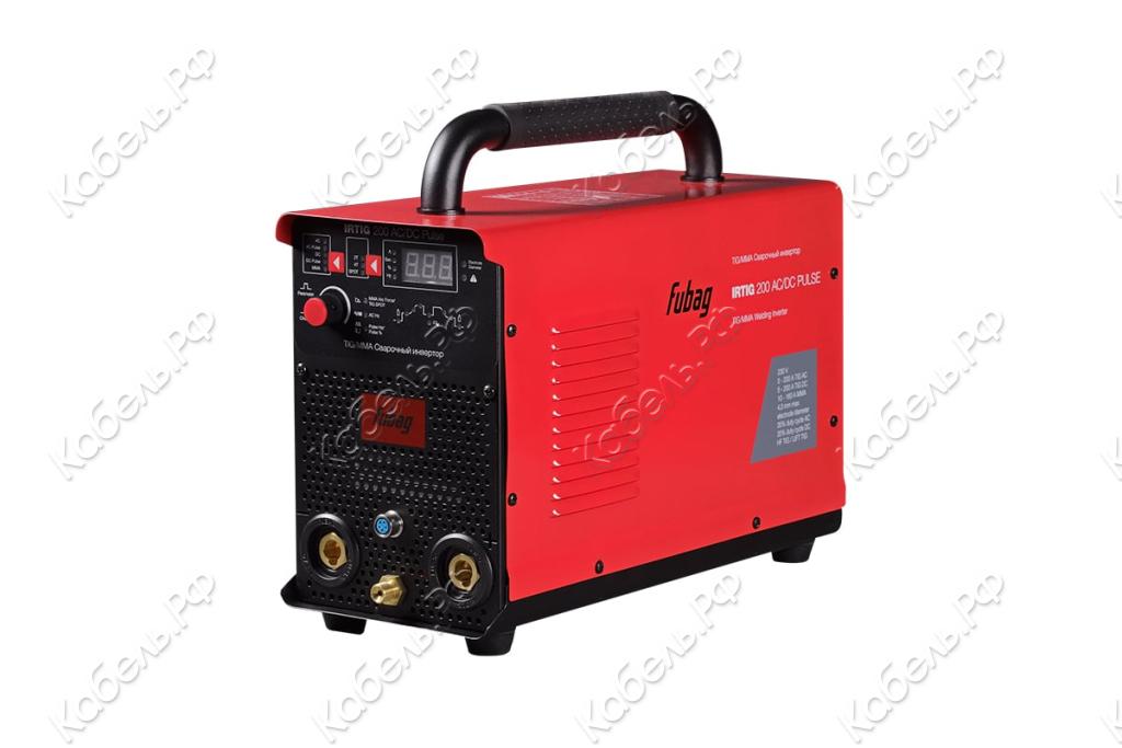 Изображение товара Профессиональный инвертор сварочный Fubag IRTIG 200 AC/DC PULSE с горелкой FB TIG 26 5P 4м