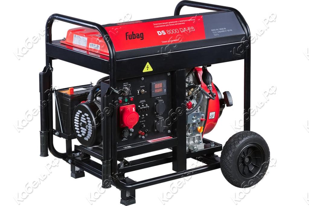 Изображение товара Электростанция дизельная Fubag DS 8000 DA ES 6 кВт промышленная