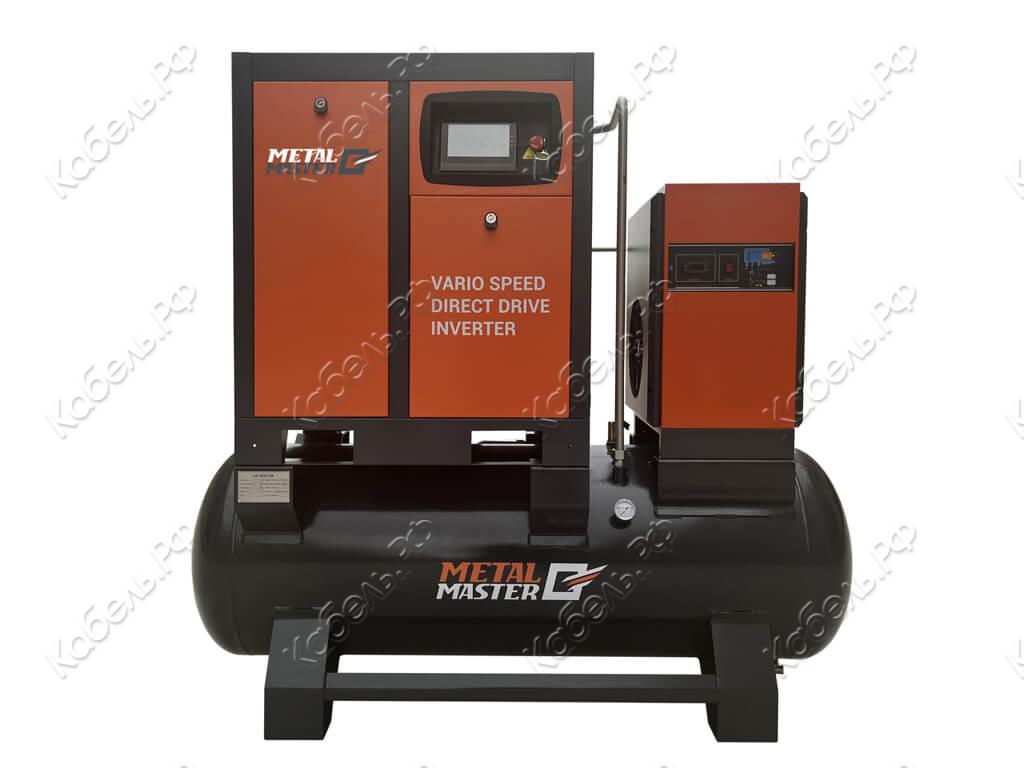 Изображение товара Станция компрессорная MetalMaster 3 в 1 MCDR 5,5-10-350 профессиональный винтовой компрессор