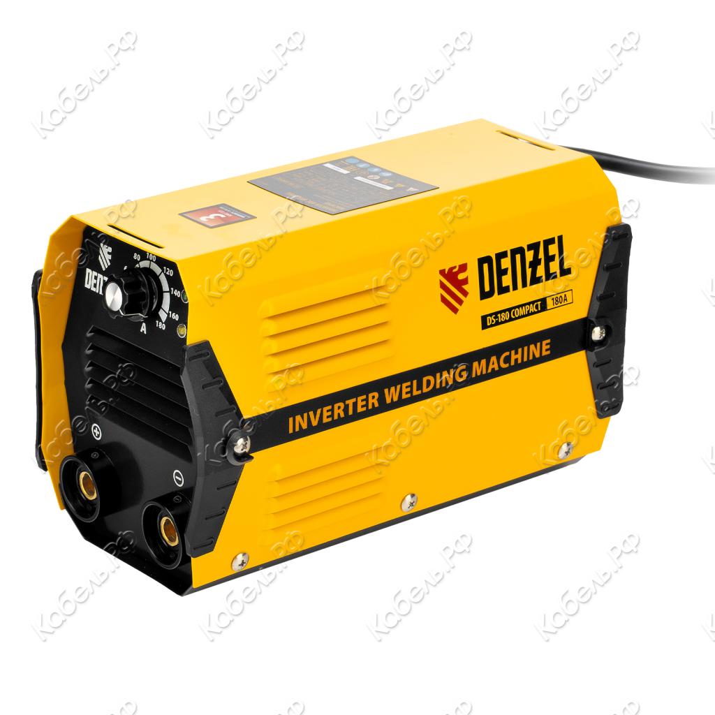 Изображение товара Аппарат инверторный Denzel DS-180 Compact 180А для дуговой сварки
