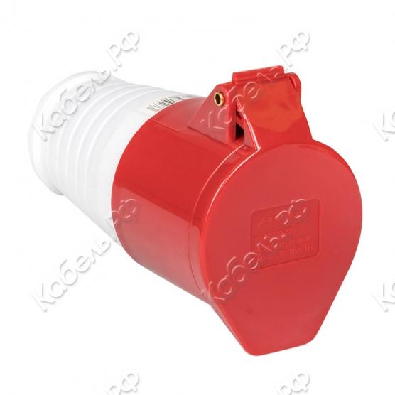 Изображение товара Розетка переносная 224 3Р+РЕ 32А 380В IP44 EKF PROxima ps-224-32-380