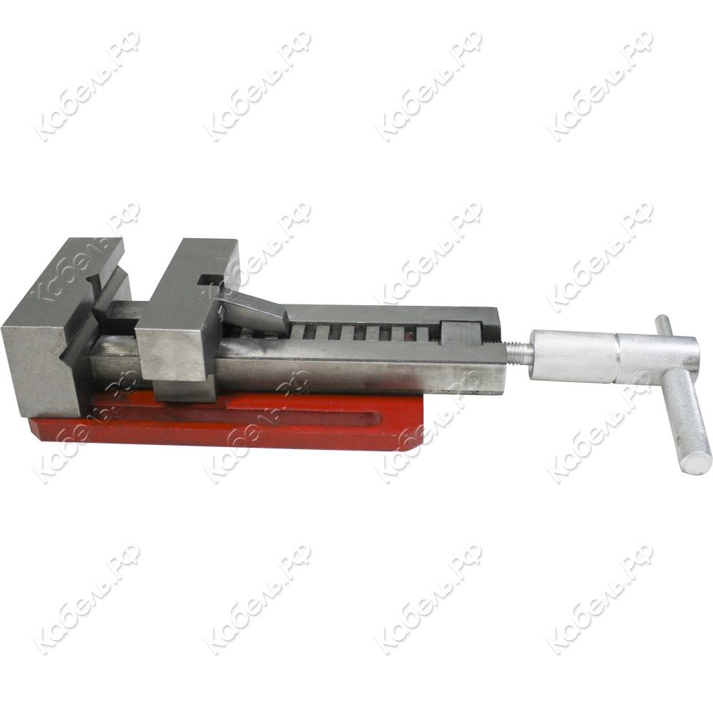 Изображение товара Настольные съемные слесарные тиски Калибр 10035-12 для металлообработки