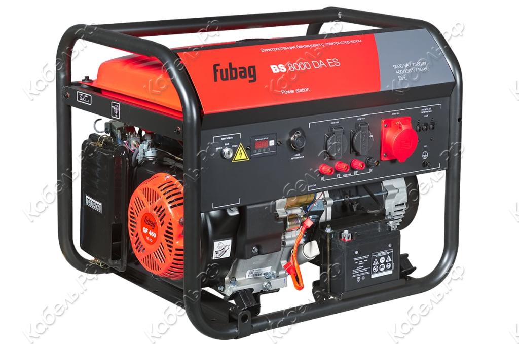 Изображение товара Электростанция бензиновая Fubag BS 8000 DA ES с электростартером