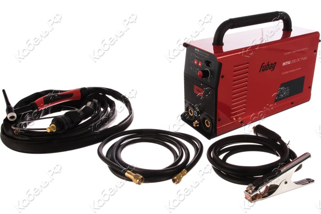 Изображение товара Инвертор сварочный Fubag INTIG 200 DC PULSE + горелка FB TIG 26 5P 4м