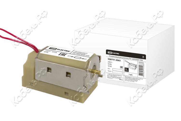 Изображение товара Независимый расцепитель РН 1600 ВА89 TDM Electric SQ0751-0063