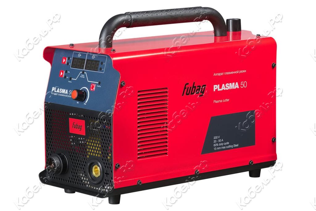 Изображение товара Плазменный резак Fubag PLASMA 50 Air с горелкой 6м и функциями профессионального уровня