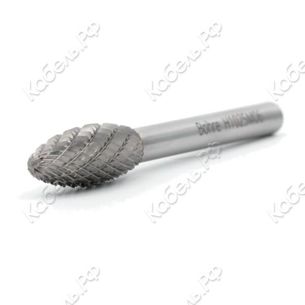 Изображение товара Борфреза твердосплавная пламевидная, тип H 06-18-М-06-L63 Bohre КБ001437