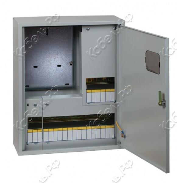 Изображение товара Щит учетно-распределительный навесной ЩРУН 3/18 Э с окном IP31 (500х340х120) EKF mb23-3/18e