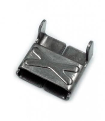 Изображение товара Скрепа монтажная HC-20-LX для фиксации стальной ленты на опорах линий электропередачи