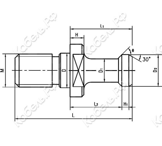 Изображение товара Штревель для BT40 MAS 403-BT LDB-P40T SOVIS 14195