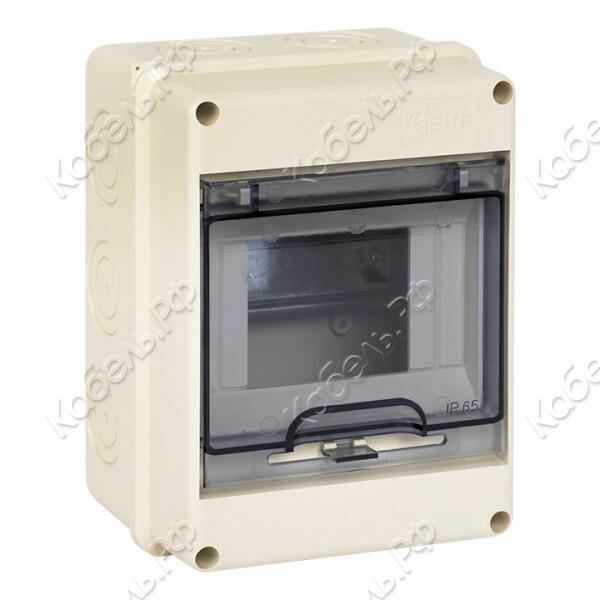 Изображение товара Щит распределительный навесной ЩРН-ПГ-5 IP65 (155х119х89) EKF Pb65-n-pg-5