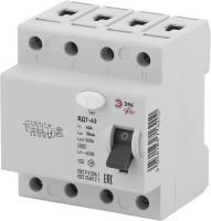 Дифференциальный выключатель (УЗО) ВД1-63S 3P+N 40А 100mA ЭРА Б0036860