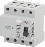 Дифференциальный выключатель (УЗО) ВД1-63 3P+N 40А 100мА ЭРА Б0031900