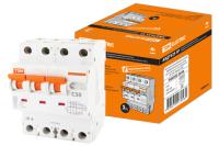 Дифференциальный автомат АВДТ 63S 4P C50 300мА TDM Electric SQ0202-0049
