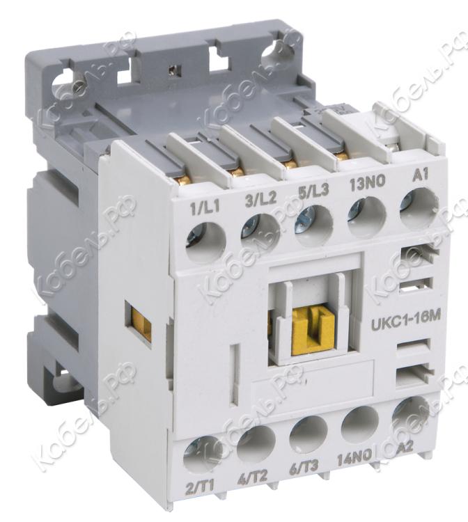 Изображение товара Миниконтактор МКИ-11210 12А 3P AC3 230В IEK KMM11-012-230-10