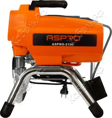 Изображение товара Аппарат окрасочный ASPRO 2100 NEW 102383 безвоздушный электропривод мощность 1 кВт