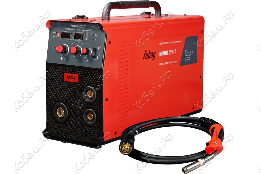 Изображение товара Полуавтомат сварочный Fubag INMIG 250T + горелка FB 250 3м инверторный MIG-MAG