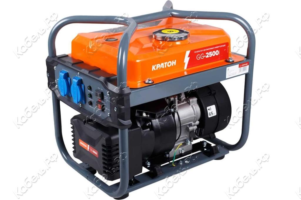Изображение товара Генератор бензиновый инверторный GG-2500i Кратон 3 08 04 021
