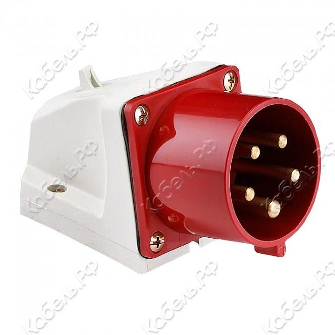 Изображение товара Вилка стационарная 525 3Р+РЕ+N 32А 380В IP44 PROxima EKF ps-525-32-380