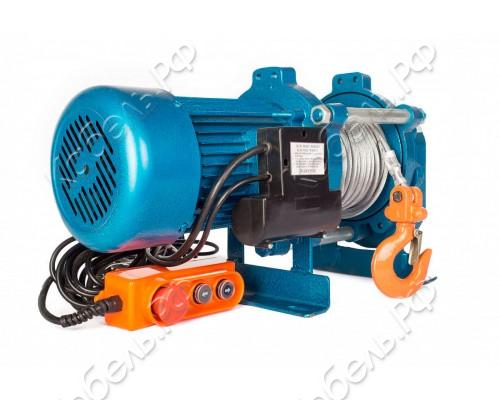 Изображение товара Электрическая лебедка ЛЭК-500 E21 с канатом 70 м для грузоподъемных работ