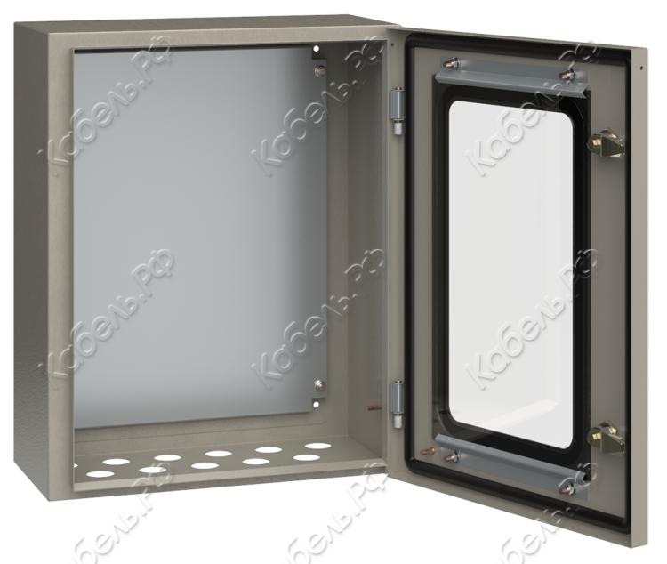 Изображение товара Корпус монтажного щита IP54 IEK YKM11-02-54-1 с прозрачной дверцей