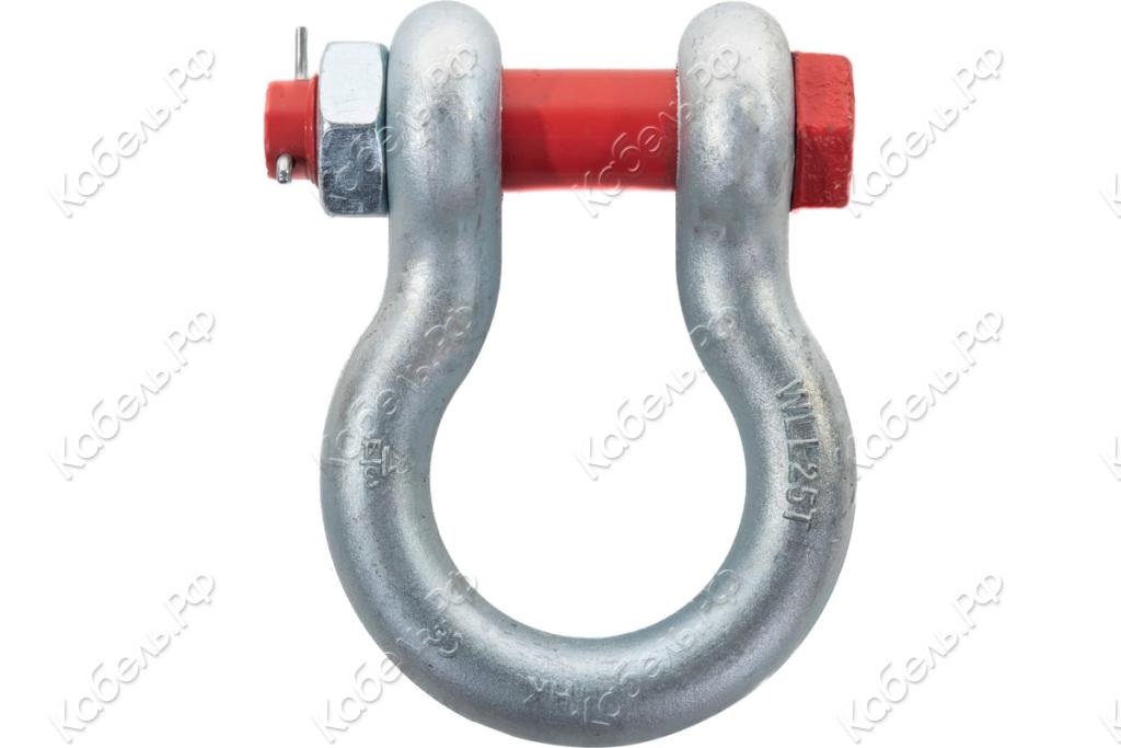 Изображение товара Скоба омегообразная TOR 25т тип G2130 (Q) 1232506 для тяжелых грузов