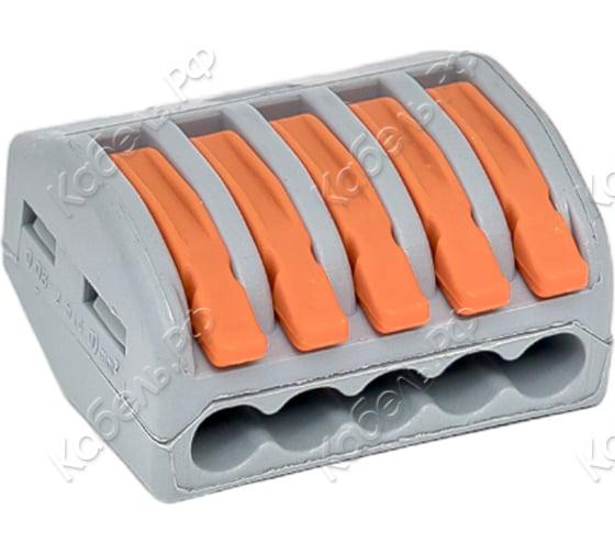 Изображение товара Клемма строительно-монтажная EKF СМК 222-415 (блистер 5шт.) plc-smk-415b