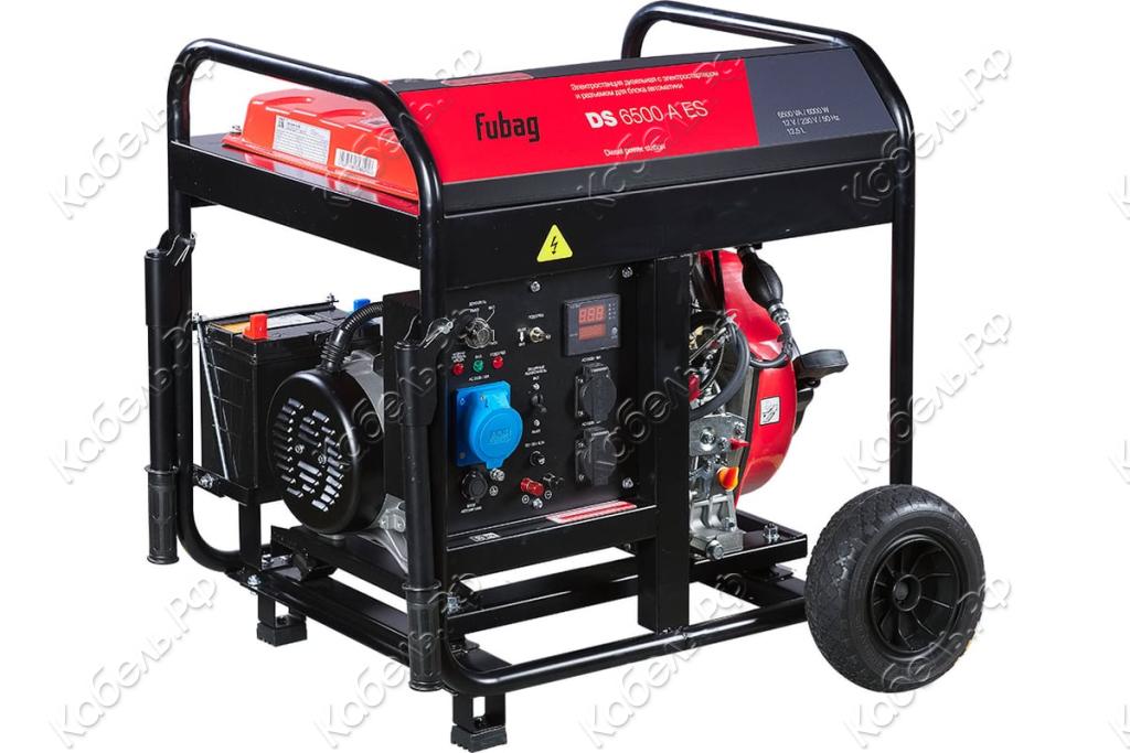 Изображение товара Дизельная электростанция Fubag DS 6500 A ES 12.5 л 6 кВт автоматическая