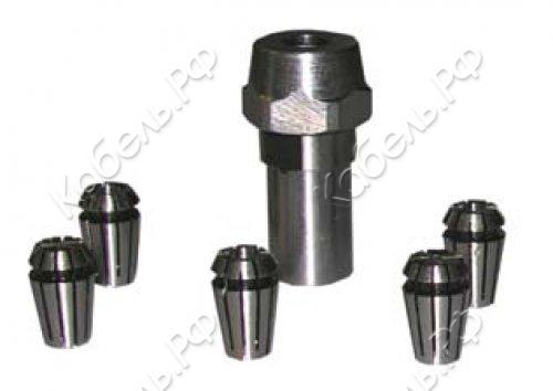 Изображение товара Патрон цанговый с набором цанг К411 Энкор 23430