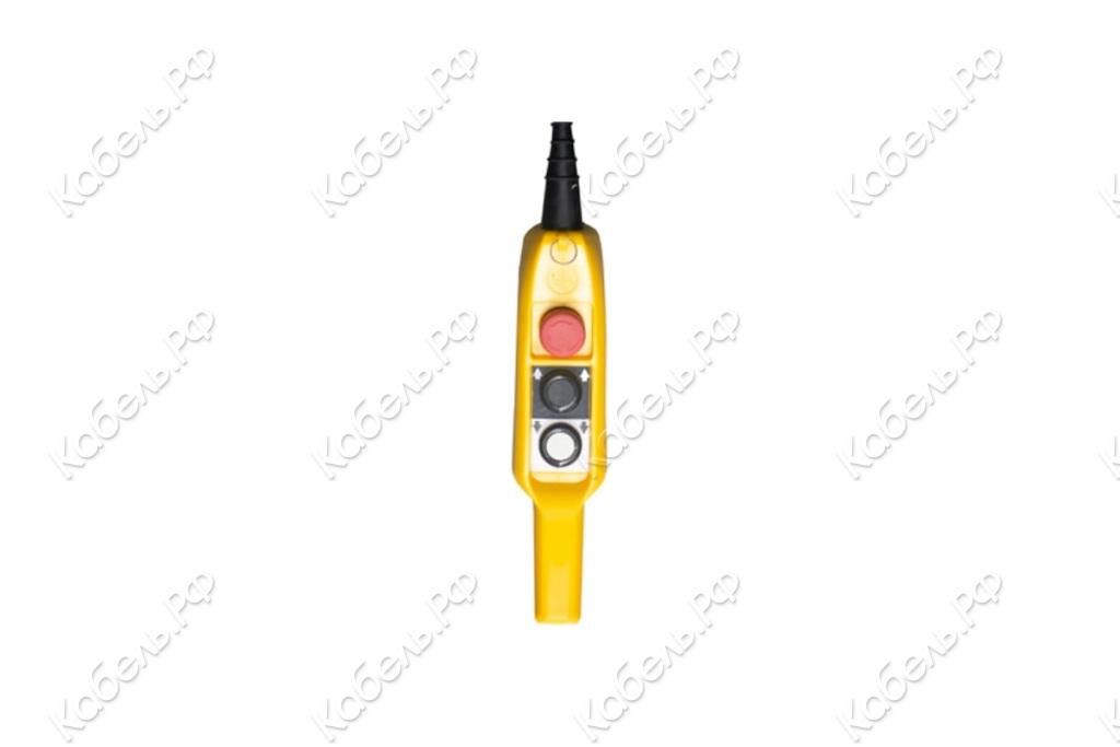 Изображение товара Пульт КранЭлектро ХАС-А TY-3A 2 кн. 1 ск.+авар. стоп+ключ 00000017205