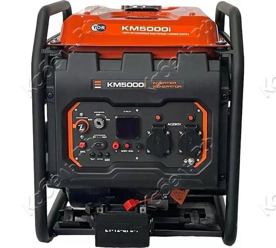 Изображение товара Генератор инверторный бензиновый TOR KM5000i 5 кВт с электростартером 220В