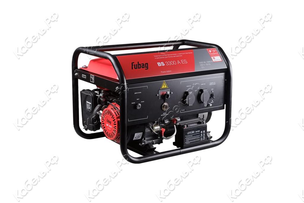 Изображение товара Электростанция бензиновая Fubag BS 3300 A ES 431289 профессиональный резервный источник питания