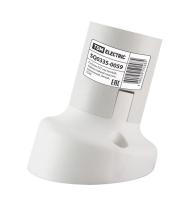Патрон Е27 настенный термостойкий пластик наклонный белый TDM SQ0335-0059