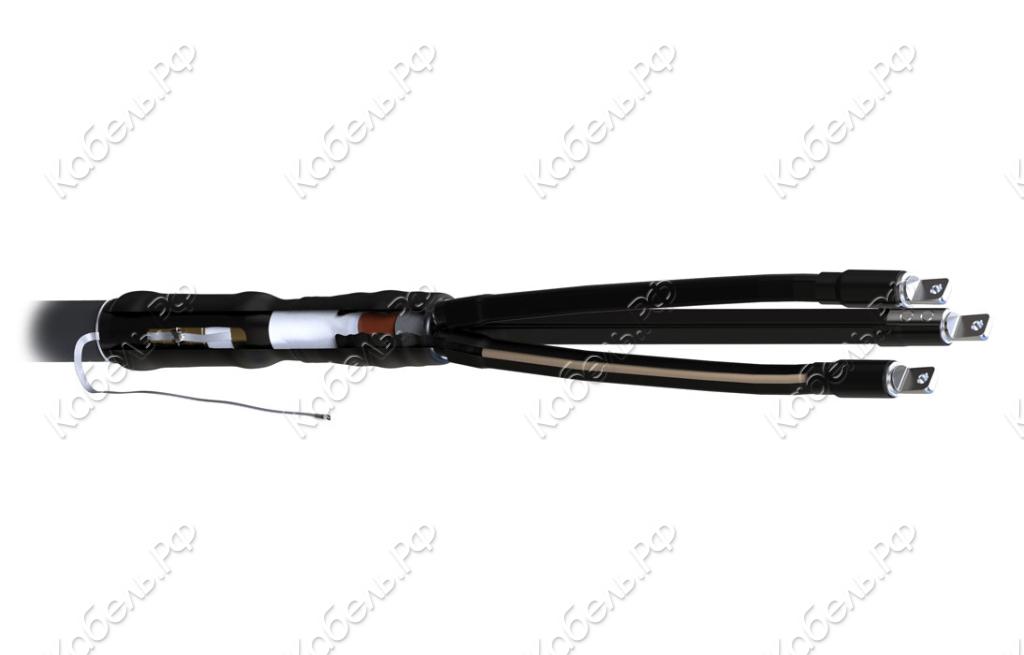 Изображение товара Муфта концевая 3 КВТп-10 с наконечниками влагозащитная для кабелей 10 кВ