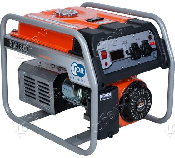 Изображение товара Генератор бензиновый TOR KM4800H 3,3 кВт 220В ручной запуск