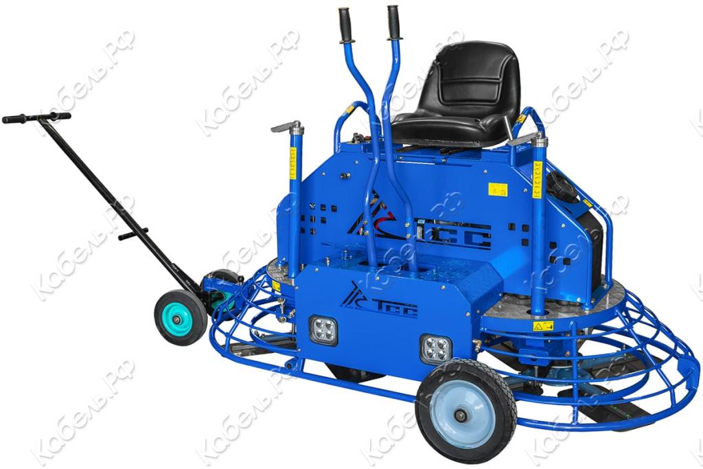 Изображение товара Машина затирочная двухроторная DRD2000H ТСС для бетона с электродвигателем и креслом