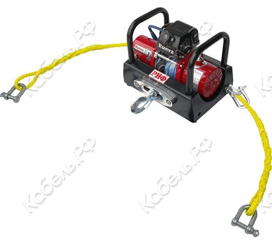 Изображение товара Лебедка переносная РИФ 9.5XS c площадкой и проводами короткий барабан 9.5XSR-KIT