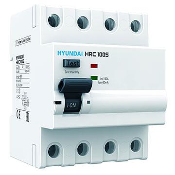 Изображение товара УЗО HRC63S 4PG4S0000C 00032F 4 полюса 32А 30mA (STANDARD) HYUNDAI