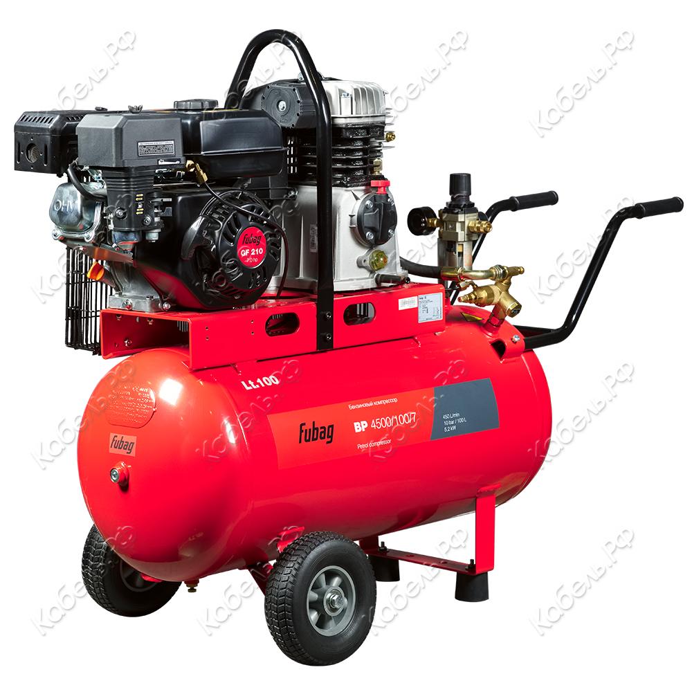 Изображение товара Компрессор Fubag BP 4500/100/7450л/мин 5,2 кВт бензин мобильный профессиональный