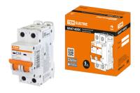 Автоматический выключатель ВА47-60DC 2P 50А 6кА х-ка С TDM Electric SQ0223-1033