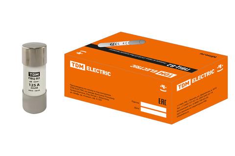 Изображение товара Плавкая вставка ПВЦ-B2 22х58 aR 125А TDM Electric