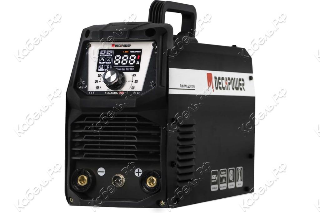 Изображение товара Полуавтомат сварочный DECAPOWER FLUXMIG-120 FLX120 Изображение товара Полуавтомат сварочный DECAPOWER FLUXMIG-120 FLX120