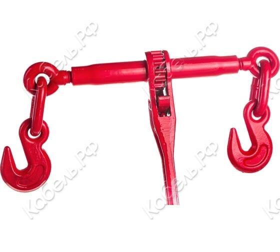 Изображение товара Стяжка цепная TOR R 6-8 мм 1179 кг 2600 LBS талреп с храповиком