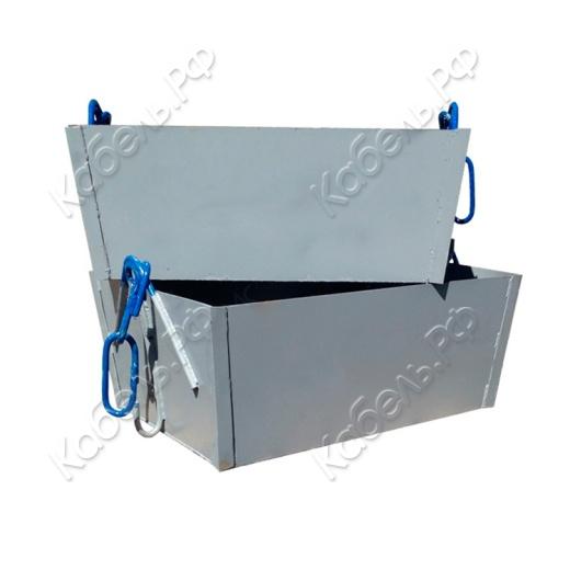 Изображение товара Тара для раствора ForceMetall ЯР-1 (0,25) облегченная с цепями для строительных растворов