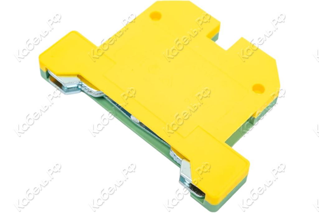 Изображение товара Колодка клеммная IEK CTS-ML-PEN земля 2 ур. 4кв.мм YCT13-03-2-K52-004