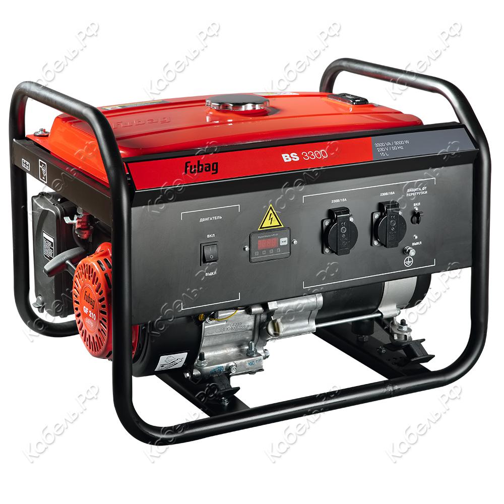 Изображение товара Бензиновая электростанция Fubag BS 3300 431247 стабильный источник энергии