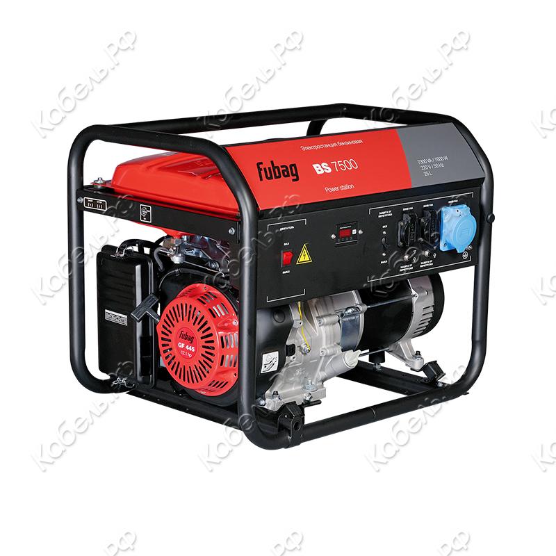 Изображение товара Бензиновая электростанция Fubag BS 7500 7 кВт, резерв, профессиональная