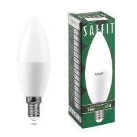 Лампа светодиодная SBC3715 Свеча E14 15W 4000K (10шт/уп) SAFFIT 55204