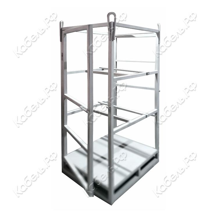 Изображение товара Клеть для баллонов ForceMetall КП-6/2 для хранения и транспортировки баллонов газов