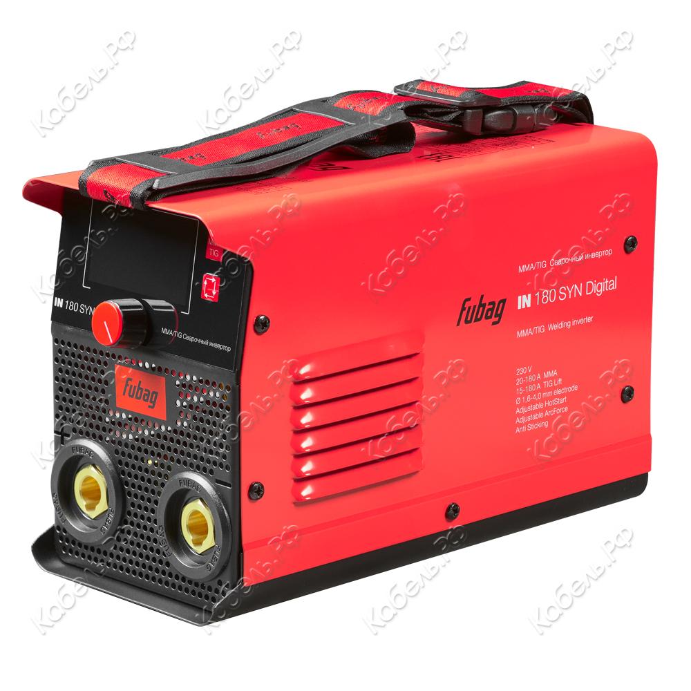 Изображение товара Инвертор сварочный Fubag IN 180 SYN Digital 41387 профессиональный с LCD дисплеем